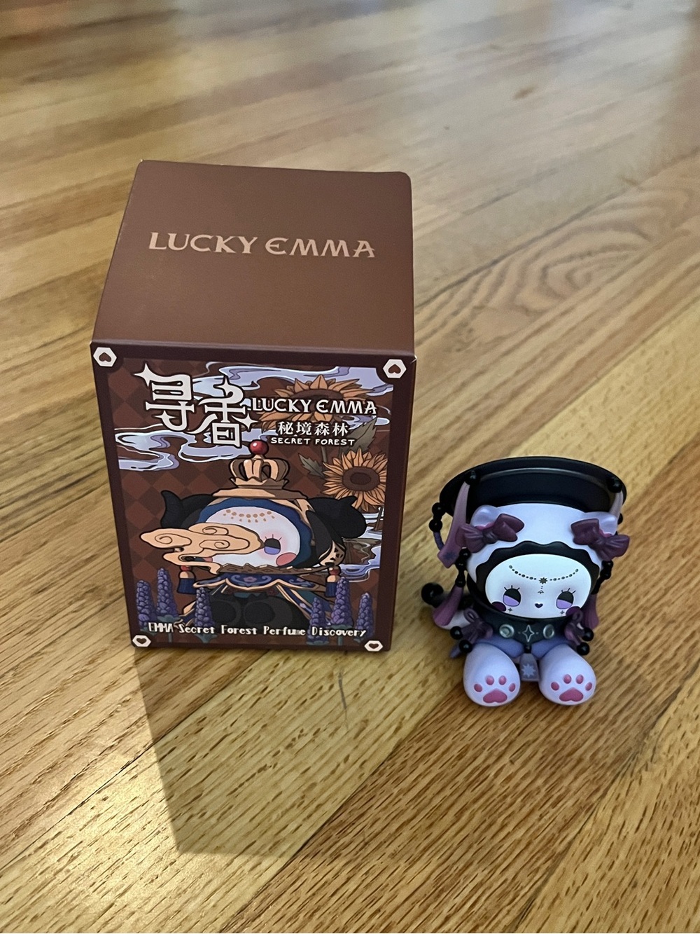 LUCKY EMMA SECRET FOREST Character Collectible Figurine - Tonka Bean